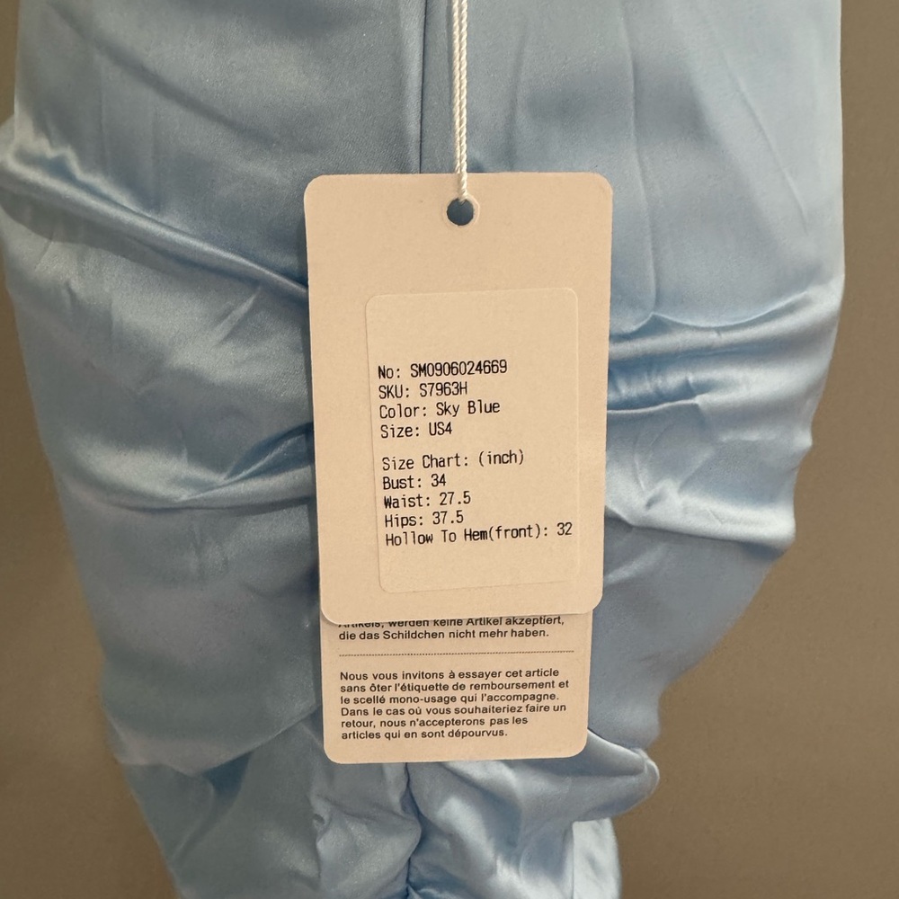 Sky Blue Dress Pants - Picture 5 of 6